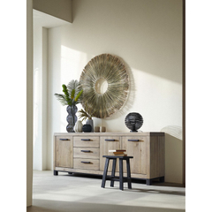 Dressoir HEVANO (207 cm) eikenhout moose