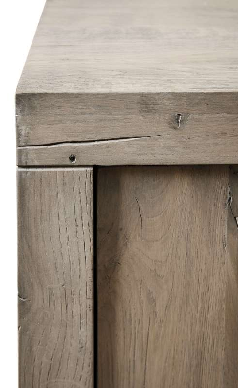 Dressoir HEVANO (207 cm) eikenhout moose