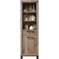 Boekenkast HEVANO (57 CM) eikenhout moose