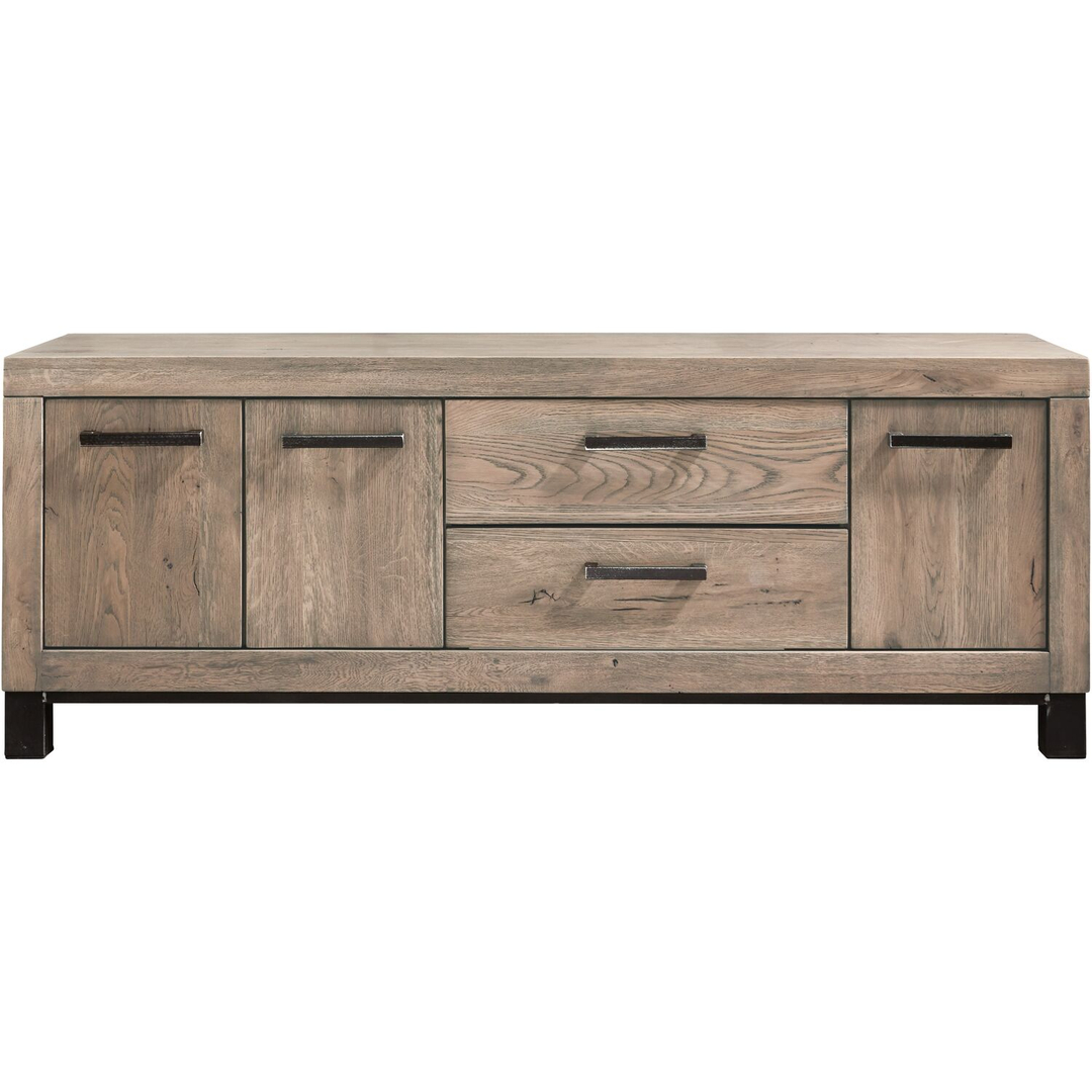 TV-meubel HEVANO (162 CM) eikenhout moose