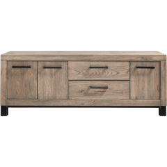TV-meubel HEVANO (162 CM) eikenhout moose