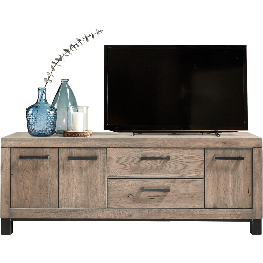 TV-meubel HEVANO (162 CM) eikenhout moose