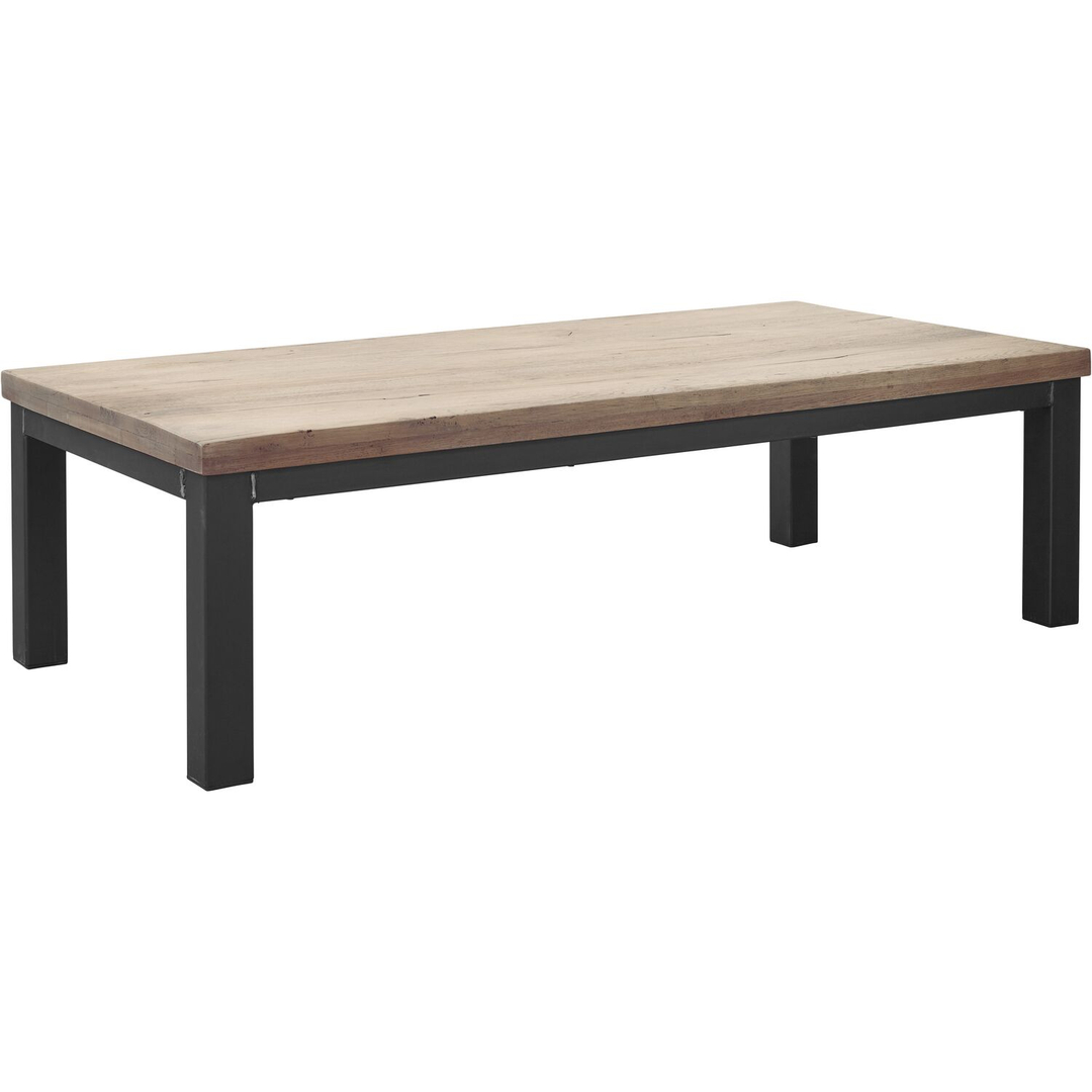 Salontafel HEVANO eikenhout 70x140 cm rechthoekig moose