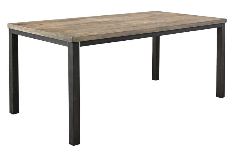 Eettafel Hevano eikenhout 130x80 cm rechthoekig