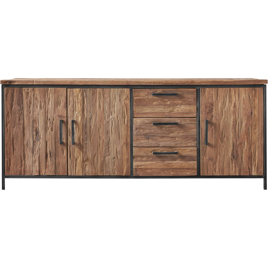 Dressoir ROMARO (195 cm) teakhout mix rough