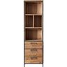 Boekenkast ROMARO (55 CM) teakhout mix rough