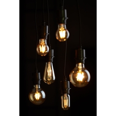 E27 Ledlamp Luce amber 4 Watt 4,5x10 cm staaf