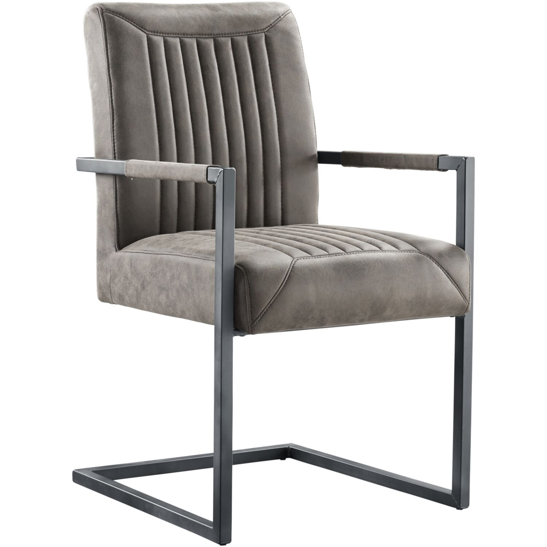 Eetkamerstoel Parantino met armleuning Taupe