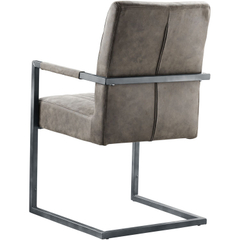 Eetkamerstoel Parantino met armleuning Taupe
