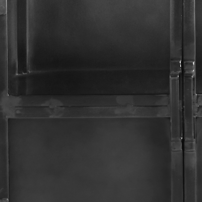 Dressoir CARPINO (180 cm) metaal glas