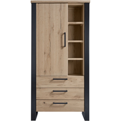 Opbergkast VERATO (100 CM) naturel grey
