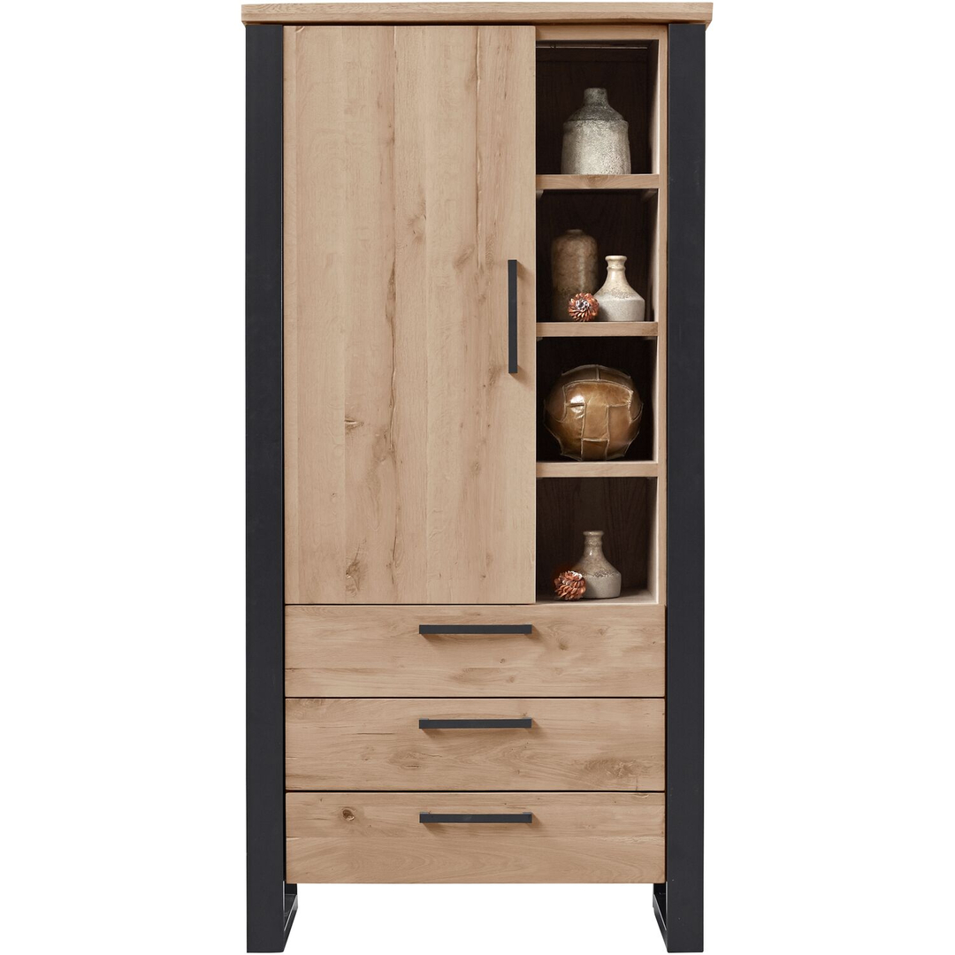 Opbergkast VERATO (100 CM) naturel grey