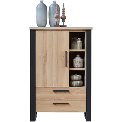 Opbergkast VERATO (100 CM) naturel grey