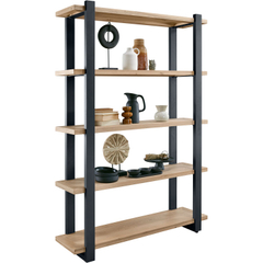 Boekenkast VERATO (150 CM) naturel grey
