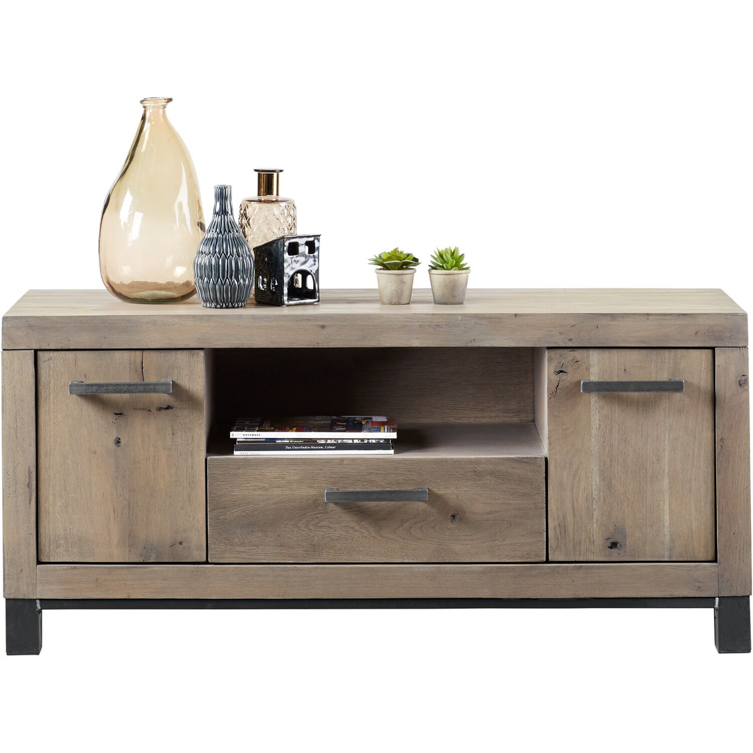 TV-meubel HEVANO (132 CM) eikenhout moose