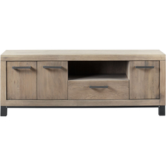 TV-meubel HEVANO (162 CM) eikenhout moose