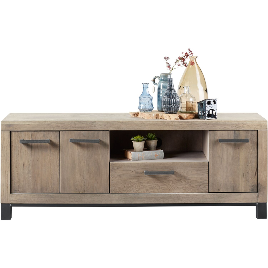 TV-meubel HEVANO (162 CM) eikenhout moose
