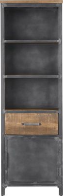 Boekenkast Indusy mangohout 200x065x037 cm