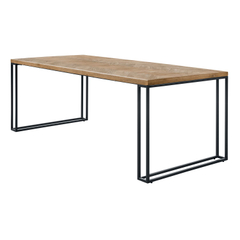 Eettafel Vinito 220x95 eiken fineer naturel