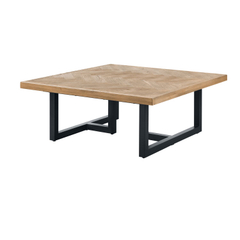 Salontafel Vinito (B95xL95) eiken fineer naturel