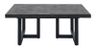 Salontafel Vinito 95x95 eiken fineer zwart