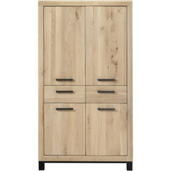Opbergkast HEVANO (102 CM) eikenhout