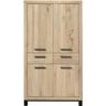 Opbergkast HEVANO (102 CM) eikenhout