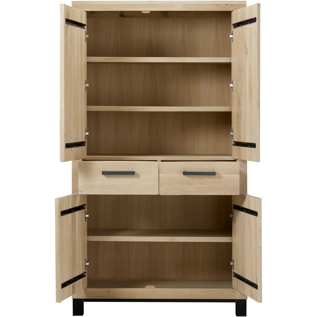 Opbergkast HEVANO (102 CM) eikenhout