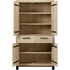 Opbergkast HEVANO (102 CM) eikenhout