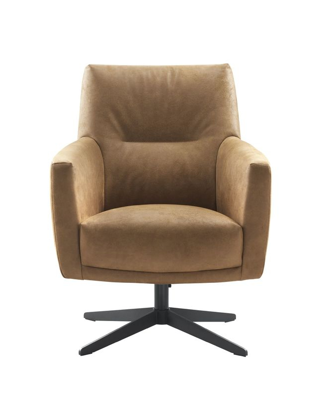 Draaifauteuil Morini camel excellent comfort