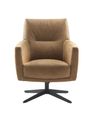 Draaifauteuil Morini camel excellent comfort
