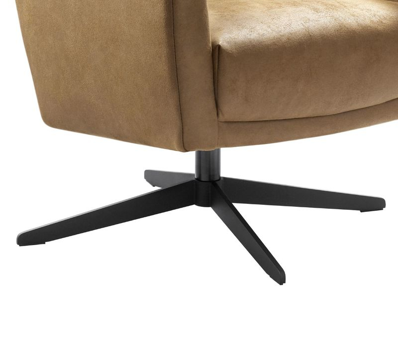 Draaifauteuil Morini camel excellent comfort