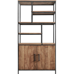Vakkenkast ROMARO (98 CM) teak mix rough