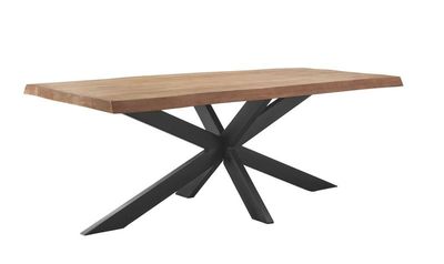 Eettafel Newhaven mangohout 240x100 cm rechthoekig