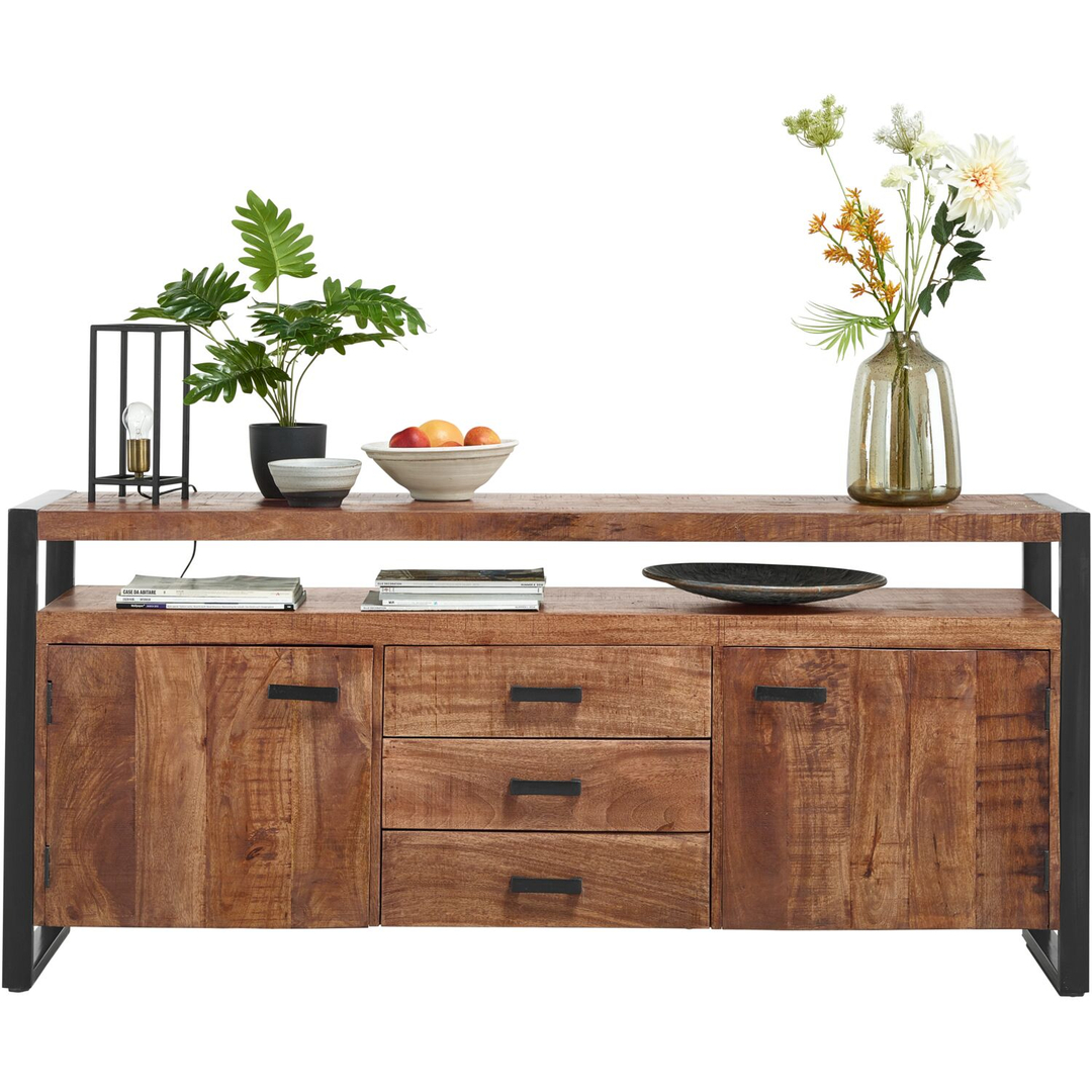 Dressoir Newhaven mangohout 80x180x43 cm