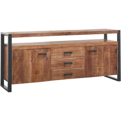 Dressoir Newhaven mangohout 80x180x43 cm