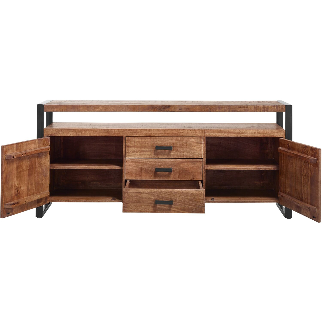 Dressoir Newhaven mangohout 80x180x43 cm