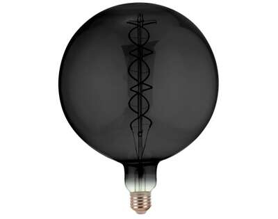 E27 Ledlamp Luce smoke 4 Watt 20 cm bol