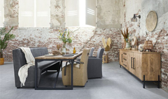 Eettafel Ricardi 190x90 cm rechthoekig mango