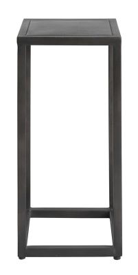 Sokkel Carpino metaal 63x30x30 cm zwart