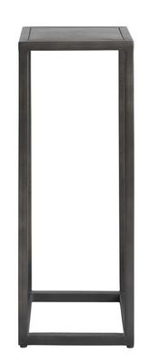 Sokkel Carpino metaal 80x30x30 cm zwart
