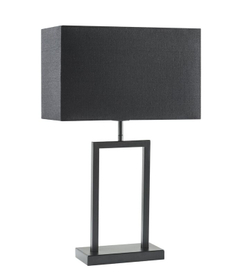 Tafellamp TARANTE (lampvoet h41) mat zwart