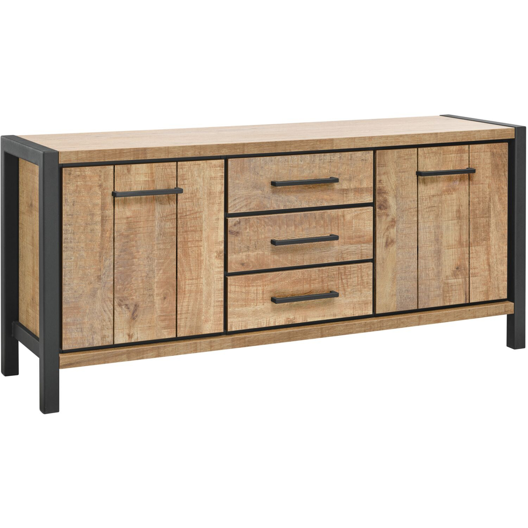 Dressoir Mantera 80x180x48 cm lichtbruin