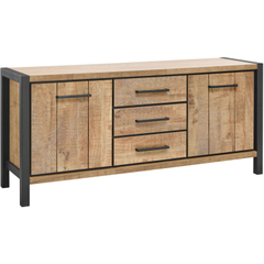 Dressoir Mantera 80x180x48 cm lichtbruin