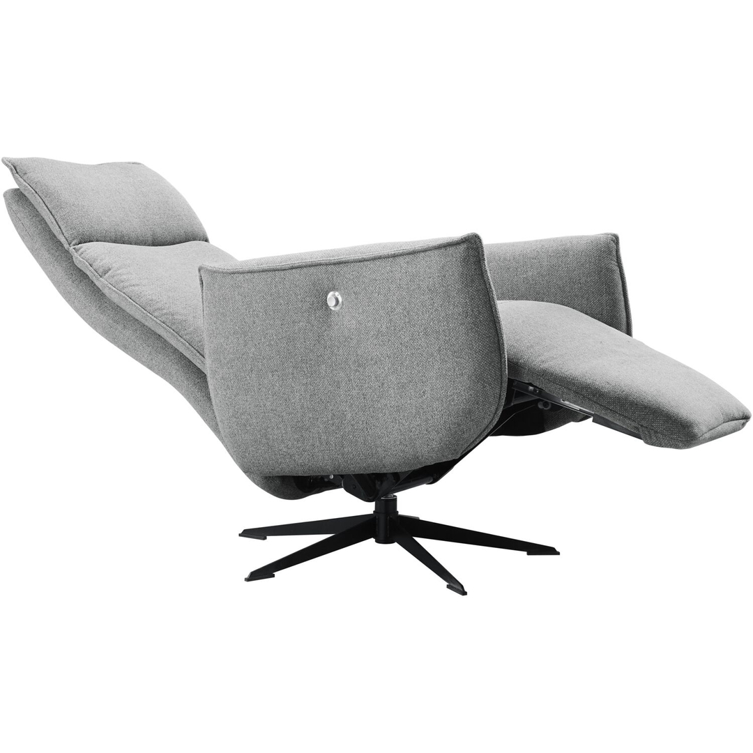 Relaxfauteuil Moio verstelbare rug en voetensteun
