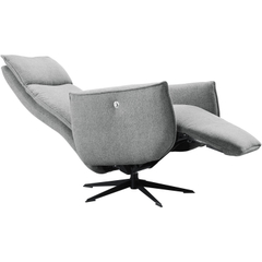 Relaxfauteuil Moio verstelbare rug en voetensteun