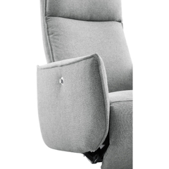 Relaxfauteuil Moio verstelbare rug en voetensteun