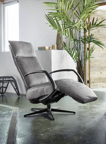 Relaxfauteuil MOIO verstelbare rug en voetensteun