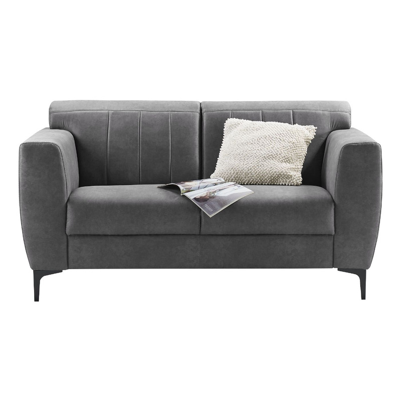 2 zitsbank Ridgway antraciet premium comfort