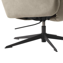 Relaxfauteuil Initio verstelbare rug en voetensteun
